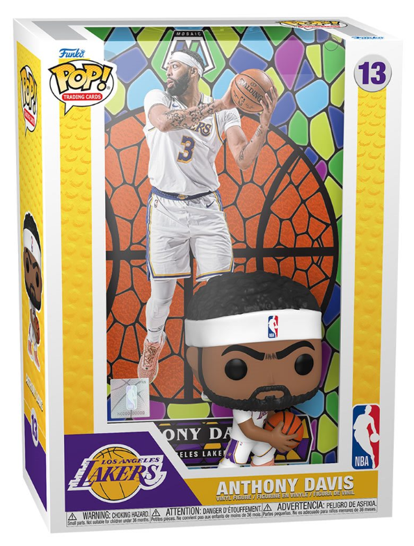 Funko POP! Trading Cards: Los Angeles Lakers - Anthony Davis #13 (Mosaic) (With Case)