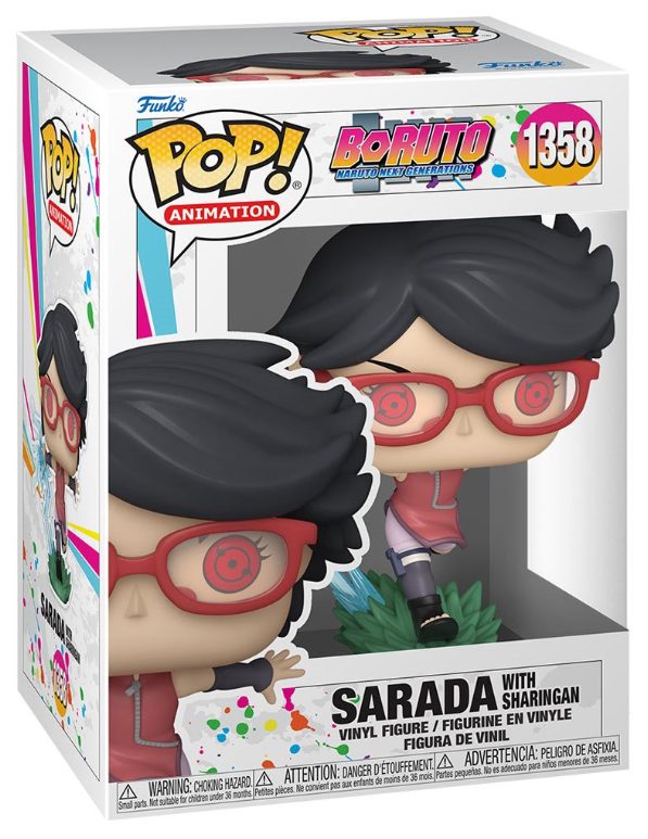 Funko POP! Animation: Boruto Naruto Next Generations - Sarada with Sharingan #1358