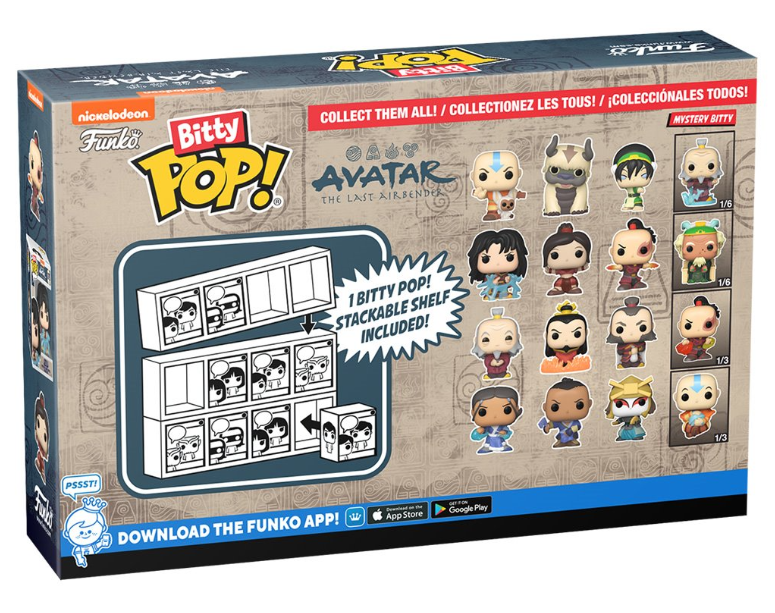 Funko Bitty POP!: Avatar the Last Airbender - Katara Mini-Figure 4-Pack