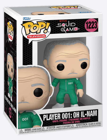 Funko POP! Television: Squid Game - Player 001 Oh Il-nam #1223