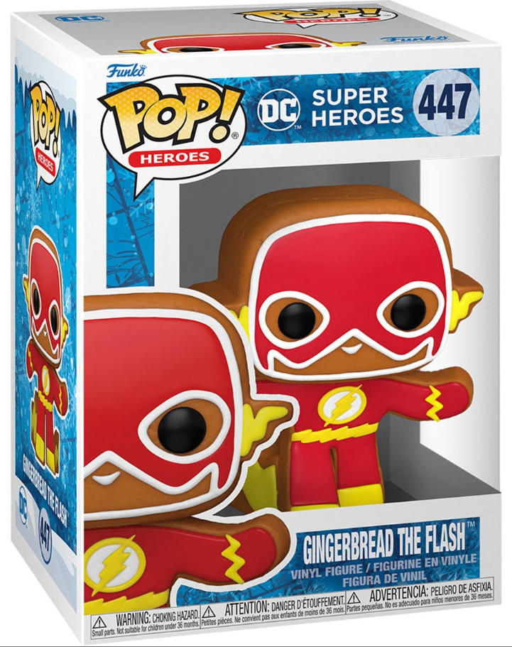 Funko POP! Heroes: DC Super Heroes - Gingerbread The Flash #447