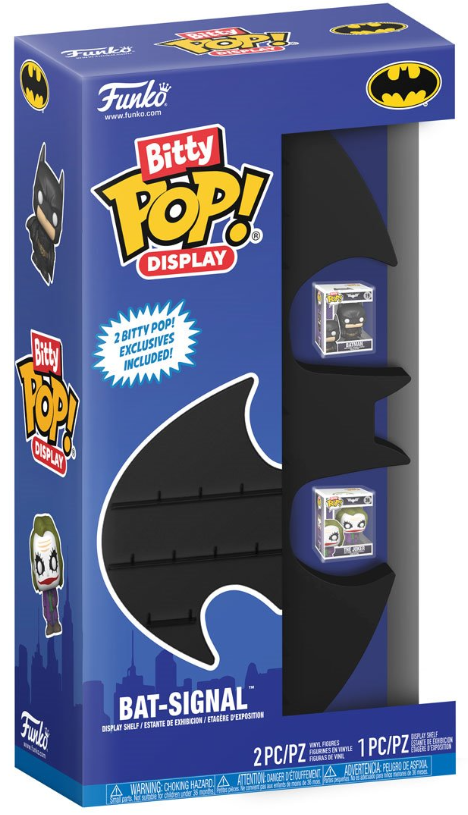 Funko Bitty POP! Display: Bat-Signal Display Shelf