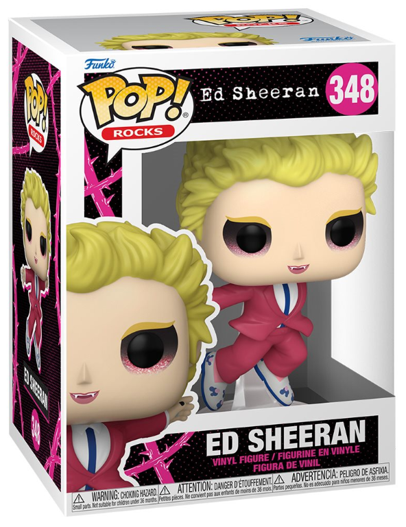 Funko POP! Rocks: Ed Sheeran - Ed Sheeran #348 (Bad Habits)