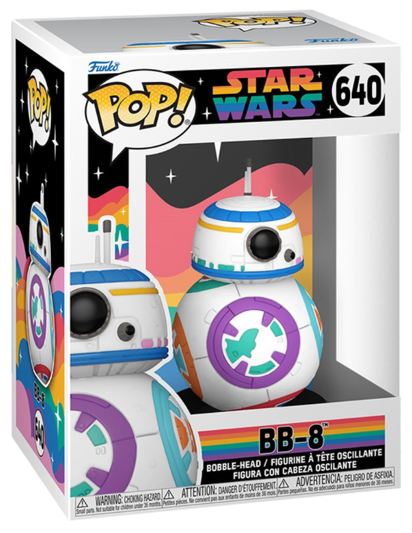 Funko POP!: Star Wars - BB-8 #640 (Pride 2023)
