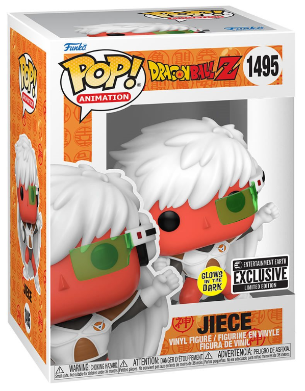 Funko POP! Animation: Dragon Ball Z - Jeice #1495 (Glow-in-the-Dark) (Entertainment Earth Exclusive)