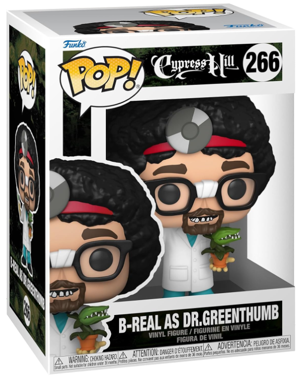 Funko POP!: Cypress Hill - B-Real as Dr. Greenthumb #266