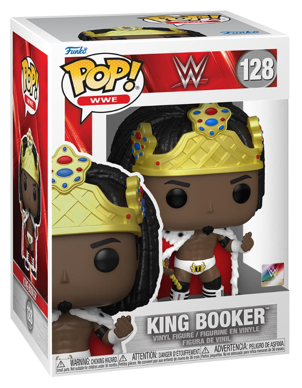 Funko POP! WWE: WWE- King Booker #128