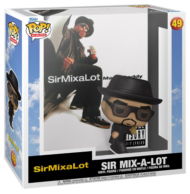 Funko POP! Albums: SirMixaLot - Sir Mix-A-Lot #49 (Mack Daddy) (With Case)