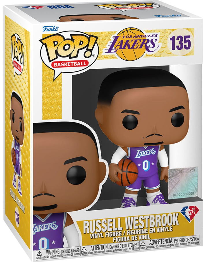 Funko POP! Basketball: Los Angeles Lakers - Russell Westbrook #135 (City Edition 2021)
