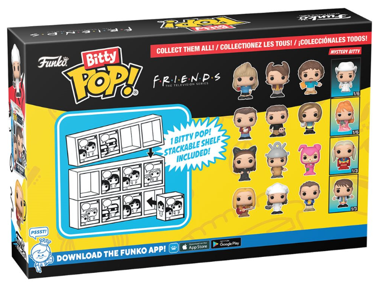 Funko Bitty POP!: Friends - Monica Geller (as Catwoman) Mini-Figure 4-Pack