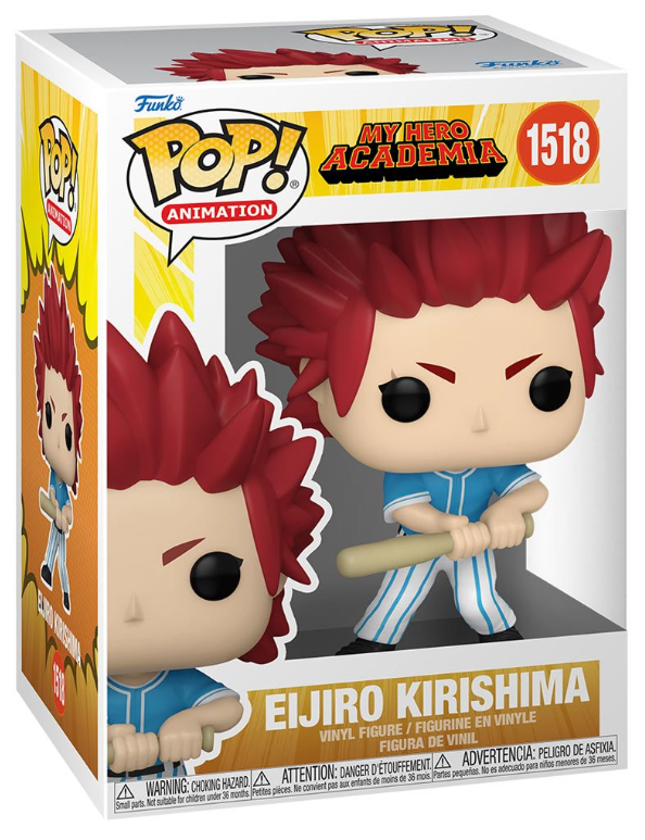 Funko POP! Animation: My Hero Academia - Eijiro Kirishima #1518 (Hero League Baseball)