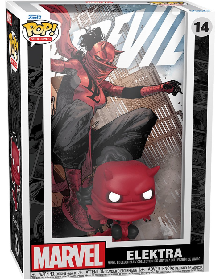 Funko POP! Comic Covers: Daredevil - Elektra #14 (With Case)