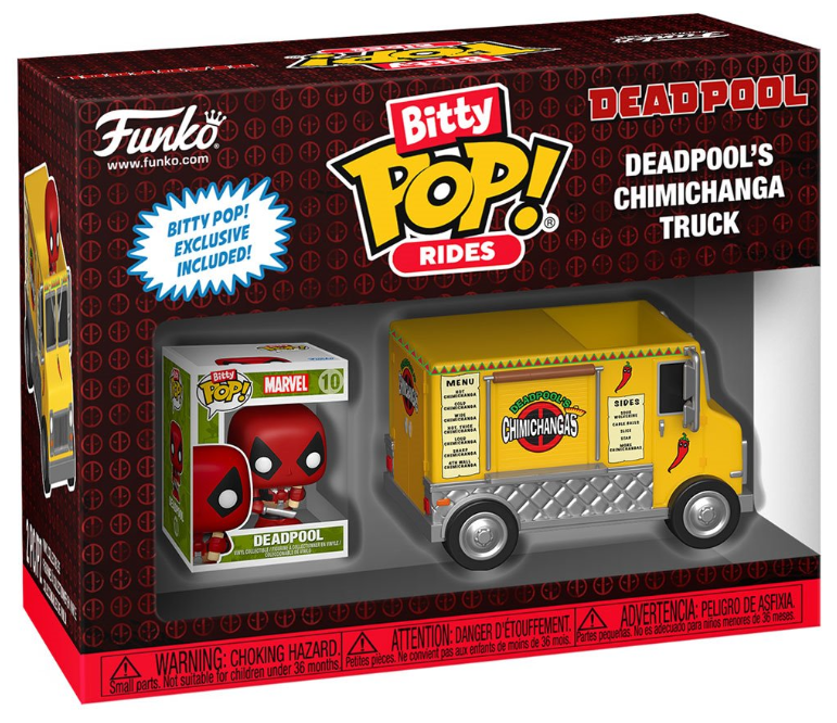 Funko Bitty POP! Rides: Deadpool - Deadpool's Chimichanga Truck