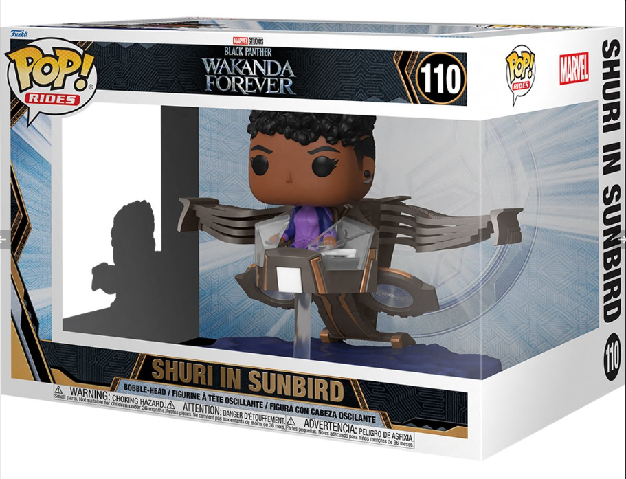Funko POP! Rides: Black Panther Wakanda Forever - Shuri in Sunbird #110