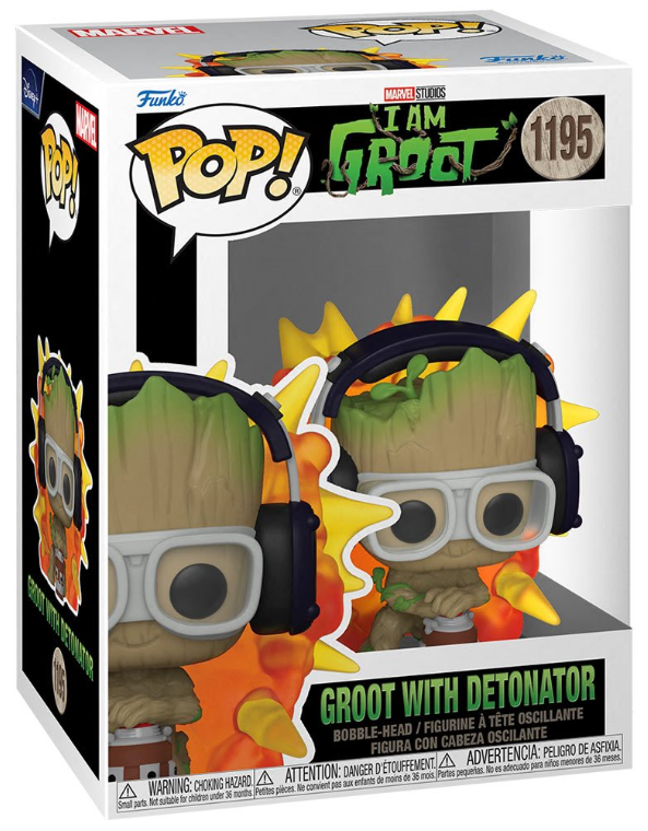 Funko POP!: I Am Groot - Groot with Detonator #1195