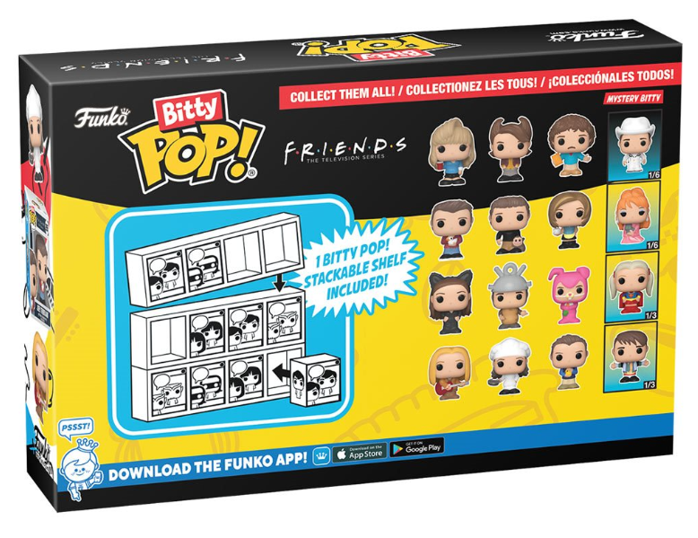 Funko Bitty POP!: Friends - Joey Tribbiani Mini-Figure 4-Pack