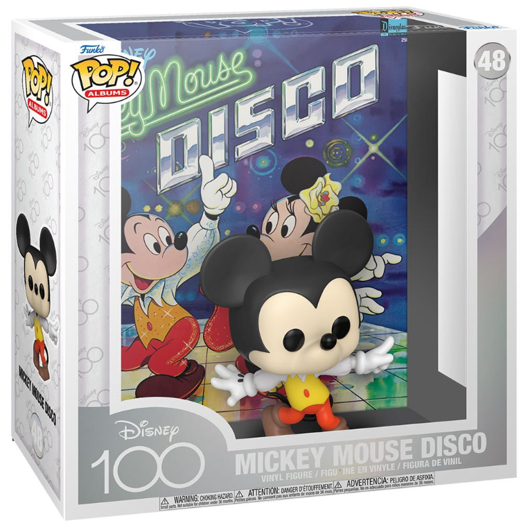 Funko POP! Albums: Disney 100 - Mickey Mouse Disco #48 (With Case)