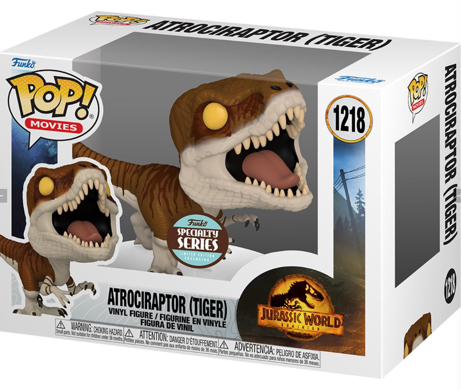Funko POP! Movies: Jurassic World Dominion - Atrociraptor (Tiger) #1218
