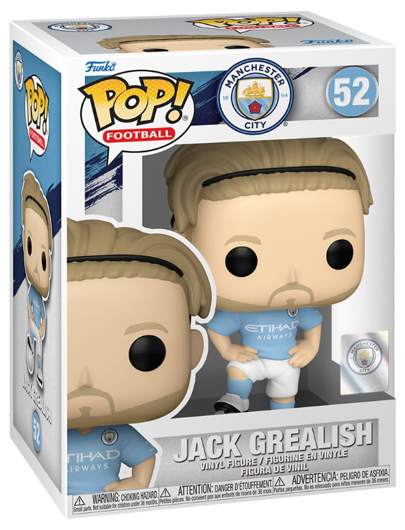 Funko POP! Football: Manchester City - Jack Grealish #52