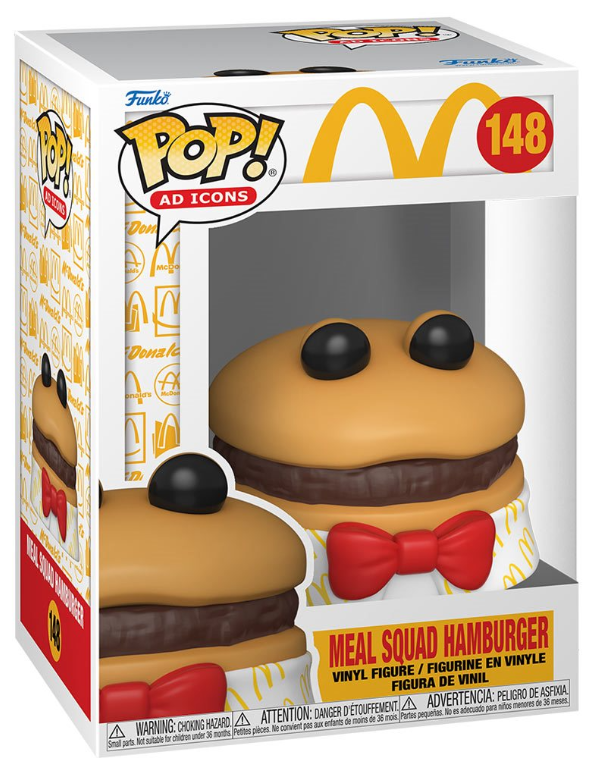 Funko POP! Ad Icons: McDonald's - Meal Squad Hamburger #148