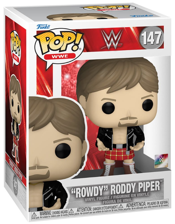 Funko POP! WWE: WWE - "Rowdy" Roddy Piper #147