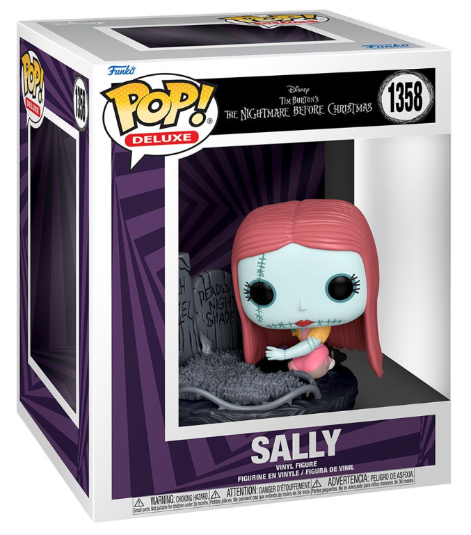 Funko POP! Deluxe: The Nightmare Before Christmas - Sally #1358 (with Gravestone) (30th Anniversary )