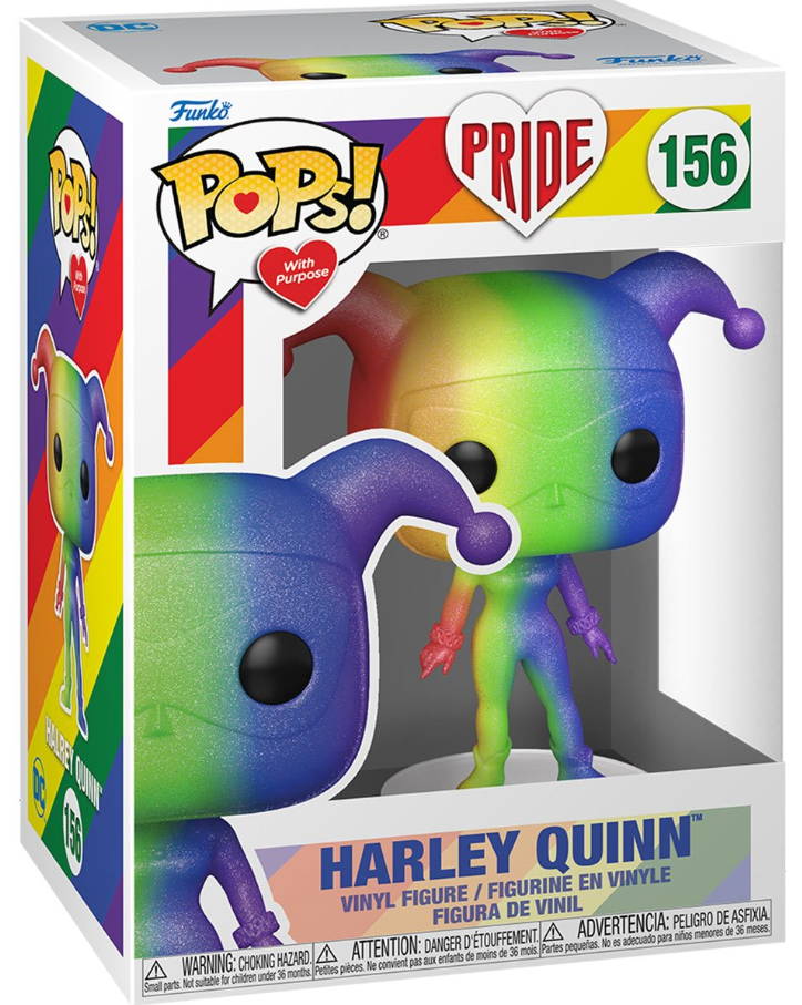 Funko POPS! With Purpose: Pride - Harley Quinn #156