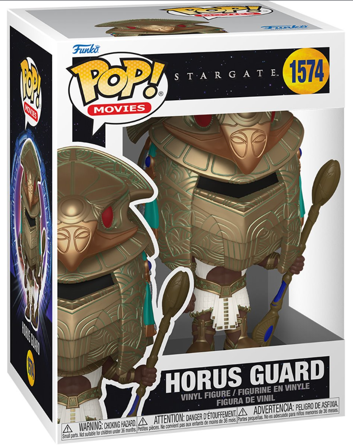 Funko POP! Movies: Stargate - Horus Guard #1574 (Metallic)