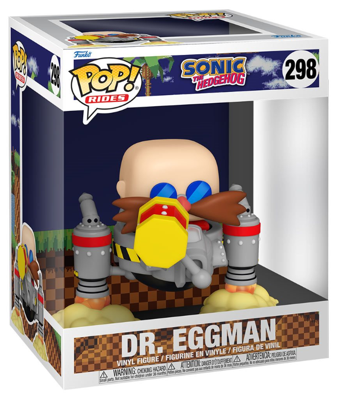 Funko POP! Rides: Sonic the Hedgehog - Dr. Eggman #298
