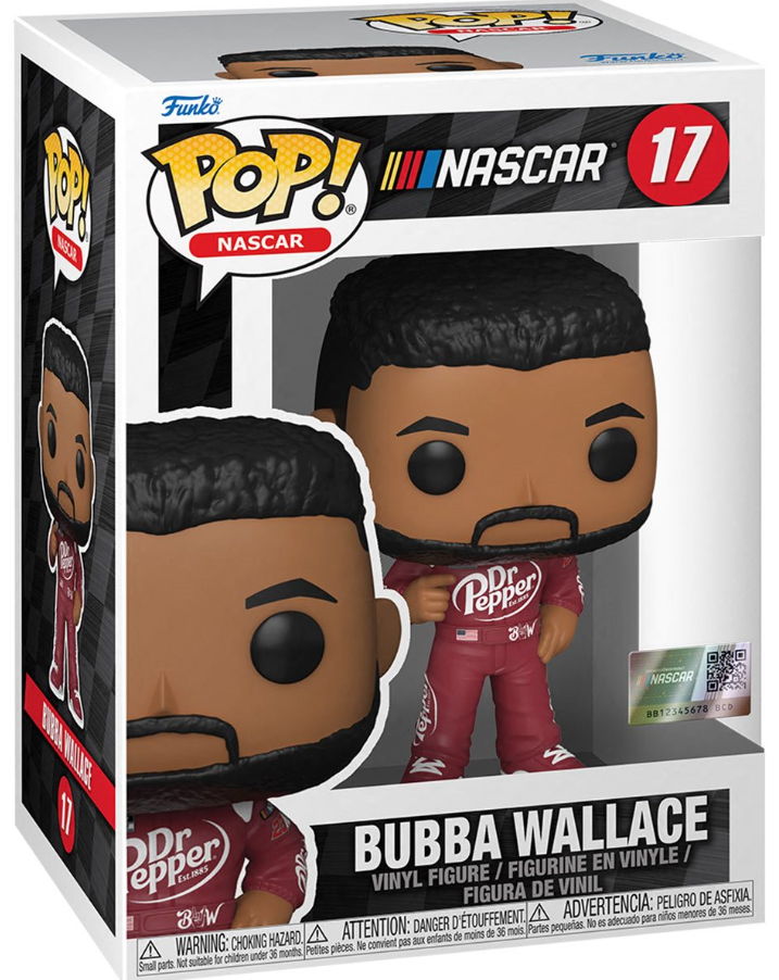 Funko POP! NASCAR: Nascar - Bubba Wallace #17 (Dr. Pepper)