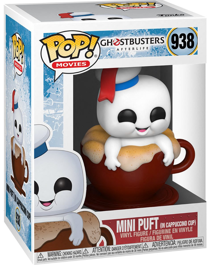 Funko POP! Movies: Ghostbusters Afterlife - Mini Puft in Cappuccino Cup #938