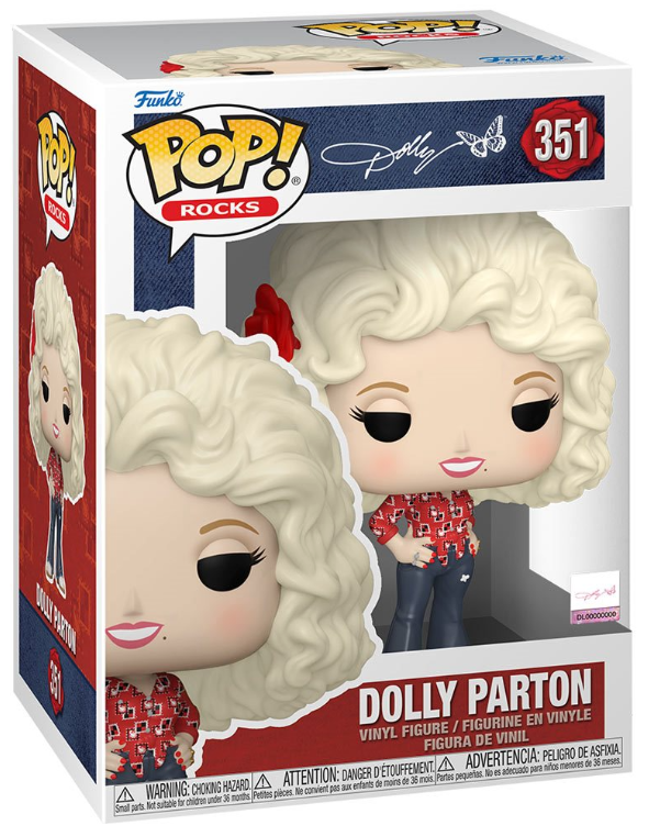 Funko POP! Rocks: Dolly - Dolly Parton #351 ('77 Tour)