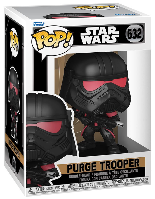 Funko POP!:Star Wars - Purge Trooper #632 (Battle Pose) (Obi-Wan Kenobi)