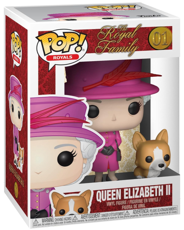 Funko POP! Royals: Royal Family - Queen Elizabeth II #01