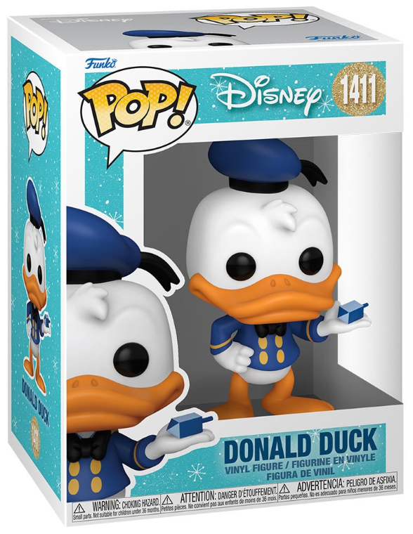 Funko POP!: Disney - Donald Duck #1411 (Holiday Hanukkah)