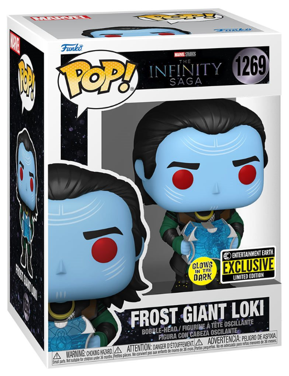 Funko POP!: The Infinity Saga - Frost Giant Loki #1269 (Glow-in-the-Dark) (Entertainment Earth Exclusive)