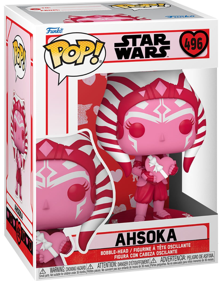 Funko POP!: Star Wars - Ahsoka #496 (Valentines)