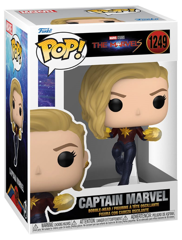 Funko POP!: The Marvels - Captain Marvel #1249