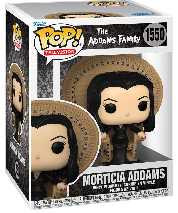 Funko POP! Television: The Addams Family - Morticia Addams #1550 (in Chair)