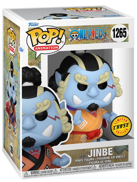 Funko POP! Animation: One Piece - Jinbe #1265 (Limited Chase Edition)