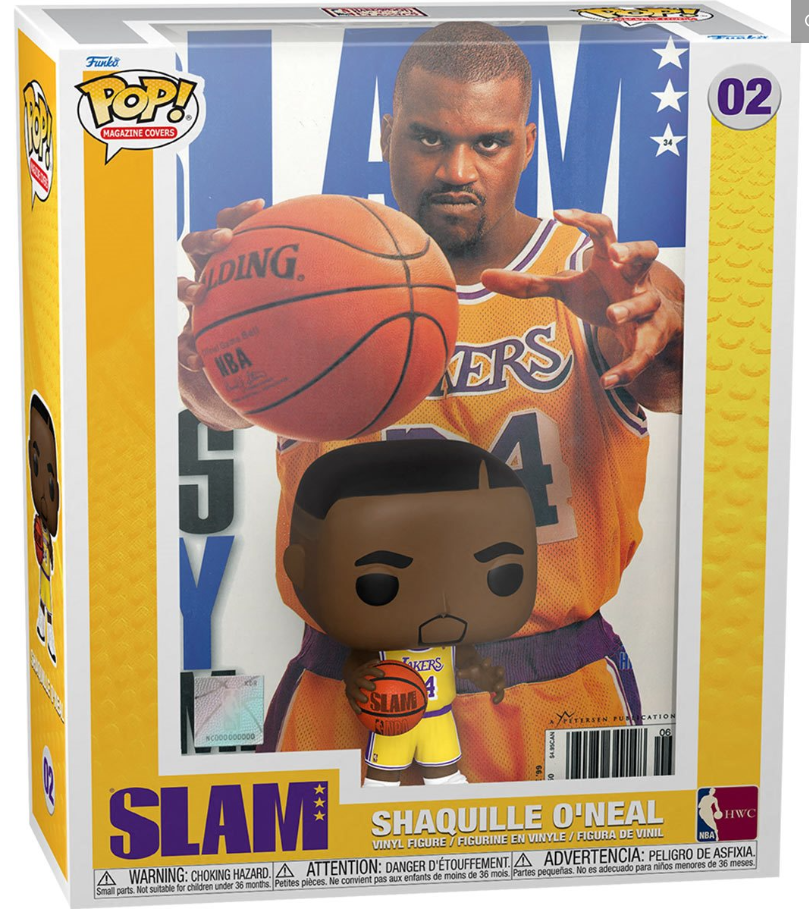 Funko POP! Magazine Covers: SLAM - Shaquille O'Neal #02 (With Case)