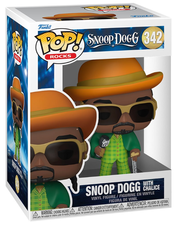 Funko POP! Rocks: Snoop Dogg - Snoop Dogg with Chalice #342