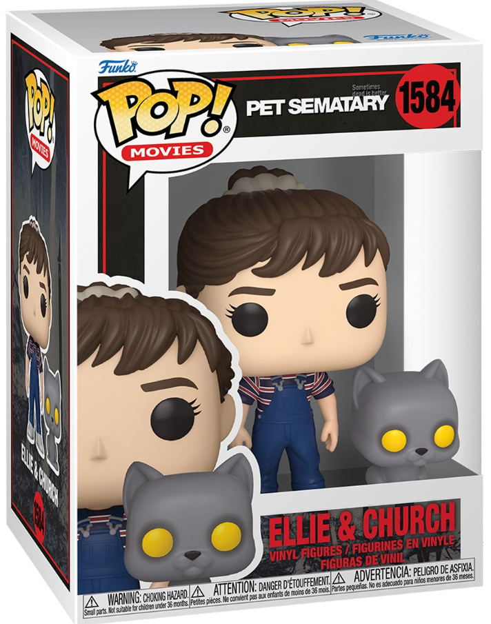 Funko POP! Movies: Pet Sematary - Ellie and Church # 1584