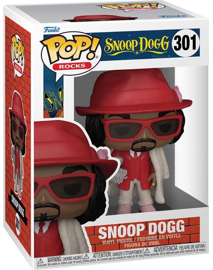 Funko POP! Rocks: Snoop Dogg - Snoop Dogg #301 (with Fur Coat)