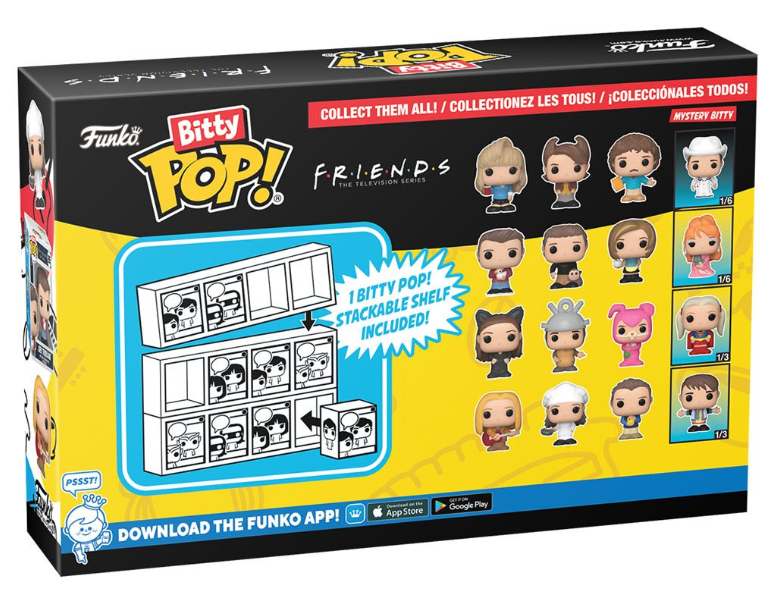 Funko Bitty POP!: Friends - Phoebe Buffay Mini-Figure 4-Pack