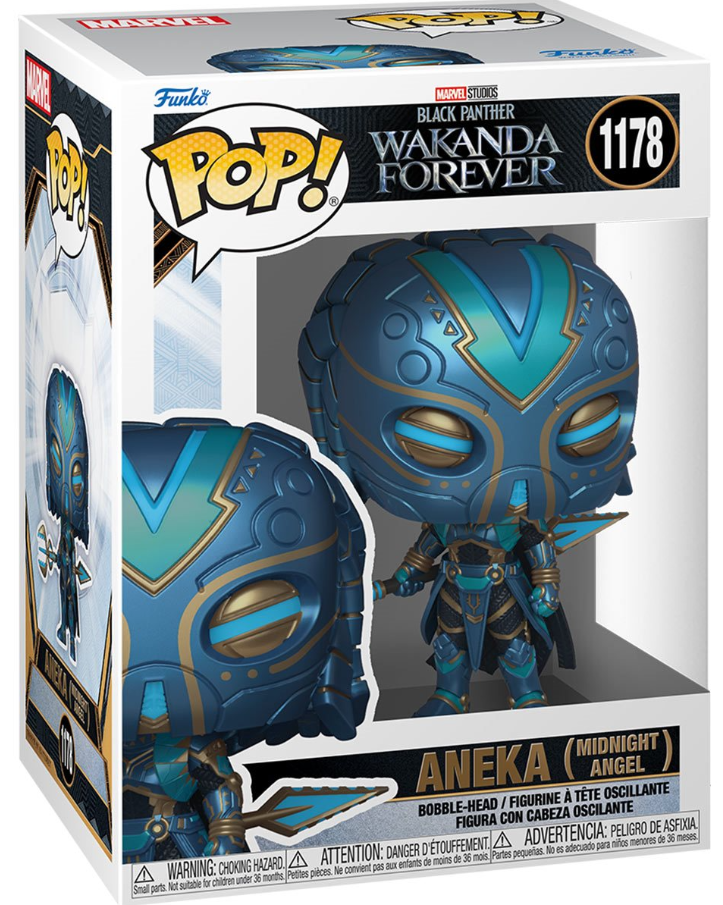 Funko POP!: Black Panther Wakanda Forever - Aneka Midnight Angel #1178