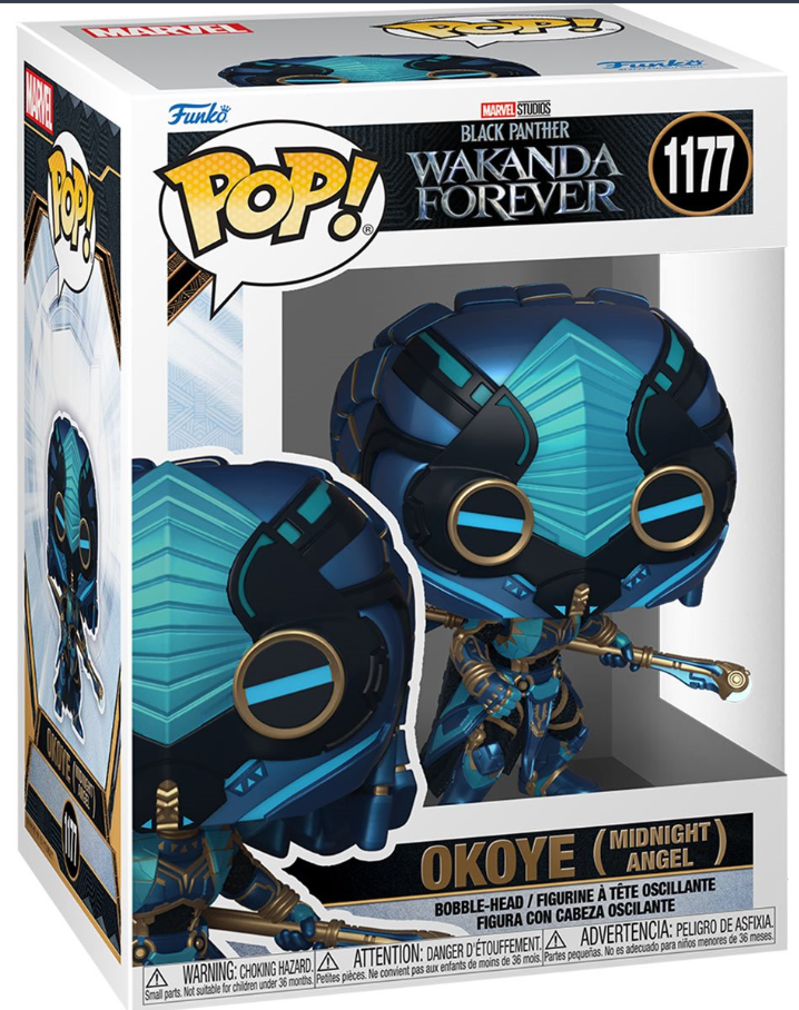 Funko POP!: Black Panther Wakanda Forever - Okoye Midnight Angel #1177
