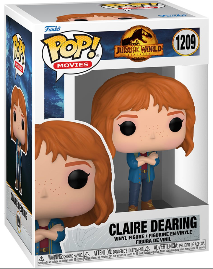 Funko POP! Movies: Jurassic World Dominion - Claire Dearing #1209