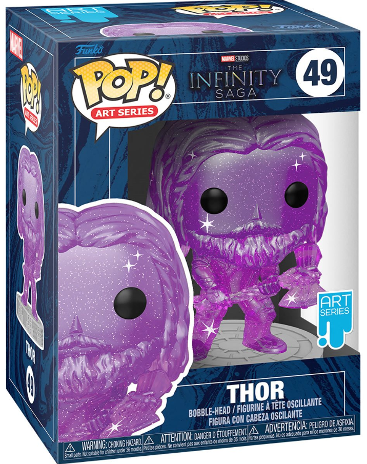 Funko POP! Art Series: The Infinity Saga - Thor #49 (Purple)