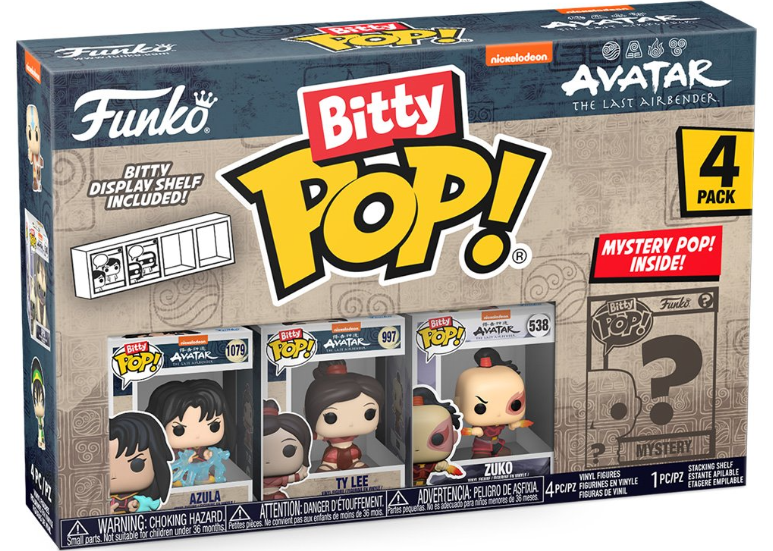 Funko Bitty POP!: Avatar the Last Airbender - Azula Mini-Figure 4-Pack